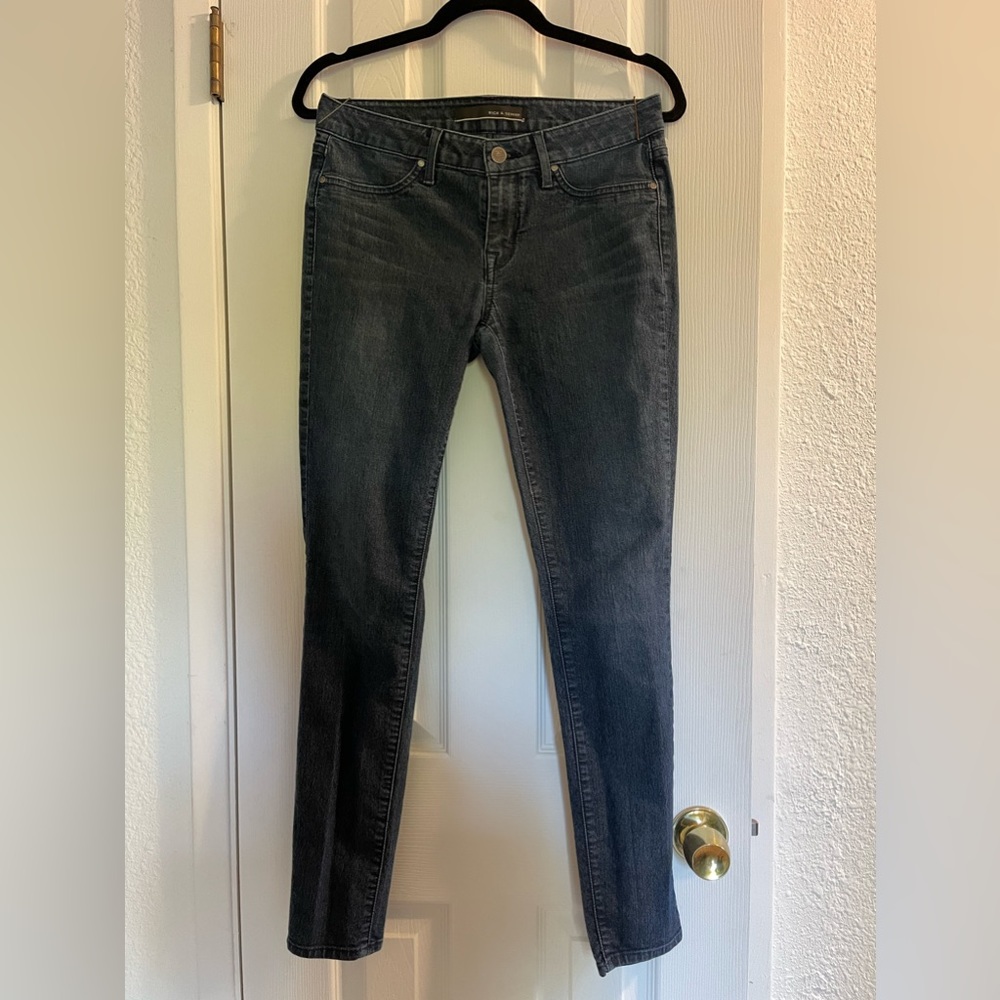 Rich & Skinny | Women’s Stretch Marilyn Denim Jeans | Night Fall | Size 27